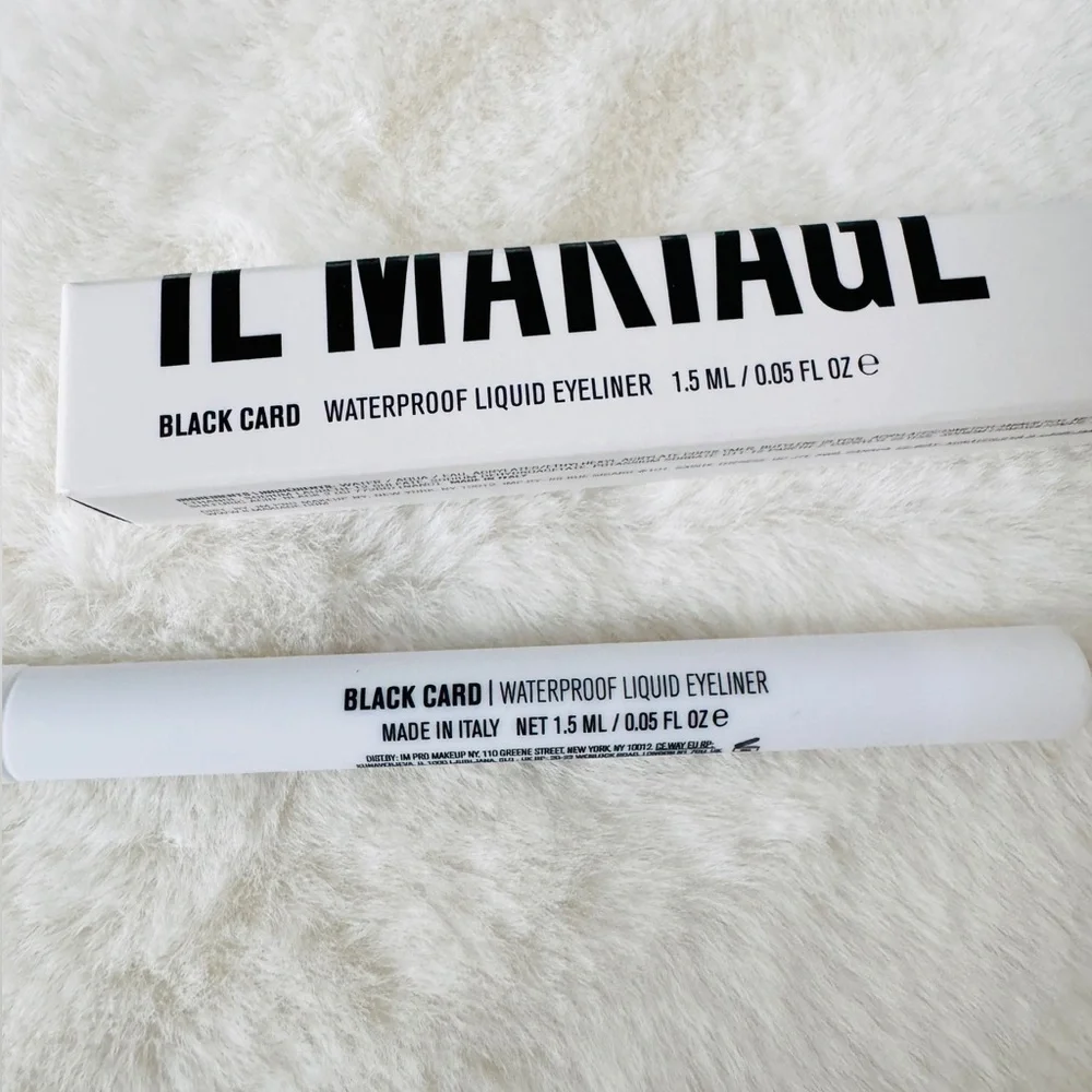 Il Makiage Waterproof Black Liquid Eyeliner - NIB